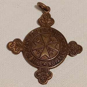 St John Ambulance Association medallion to Frederick H Audley 435998